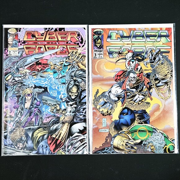 Cyberforce 1-4, Vol. 1 - 4 Book Lot (1992) - Picture 4 of 9